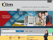 Tablet Screenshot of climimobiliaria.com.br